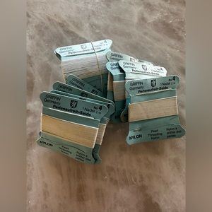 Griffin nylon Pearl threading Vintage No 2 and No 4
